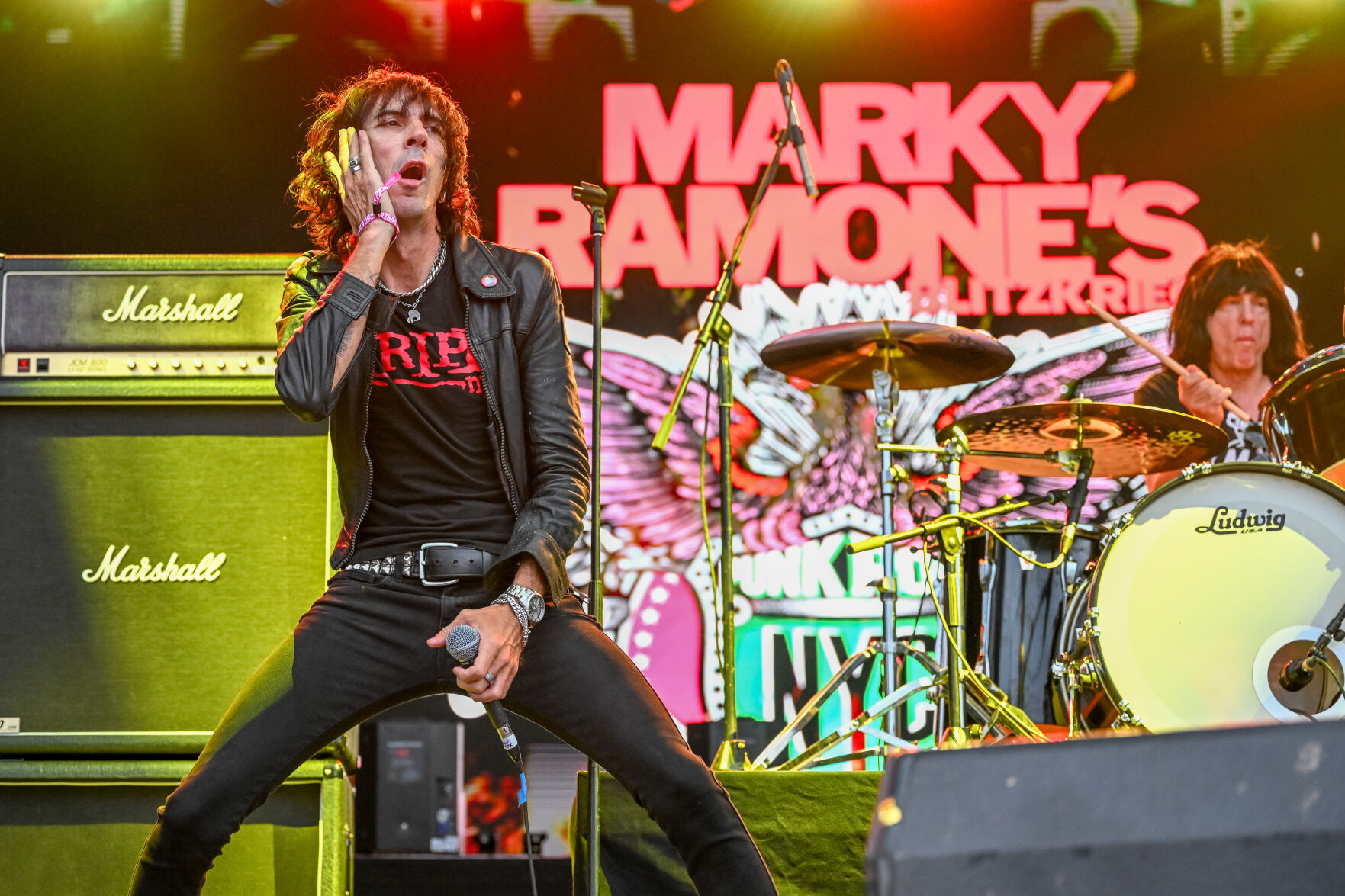 Marky Ramone at Louder Than Life Festival
